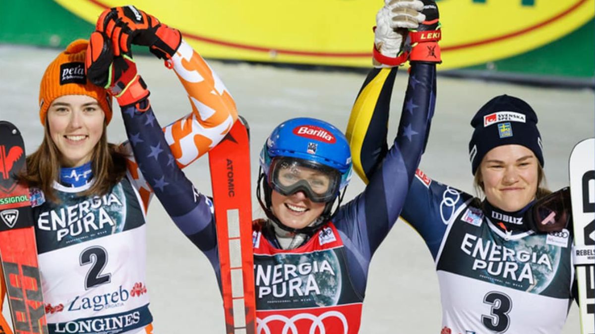 Mikaela Shiffrin Zagabria